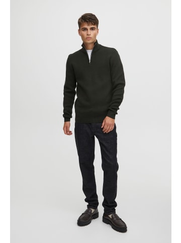 CASUAL FRIDAY Troyer CFKarl milano knit zipper in Grau