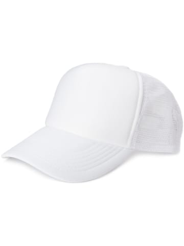 styleBREAKER Mesh Cap in Weiß