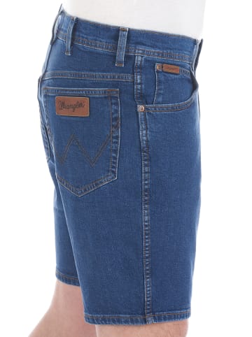 Wrangler Short Texas Stretch Shorts regular/straight in Blau