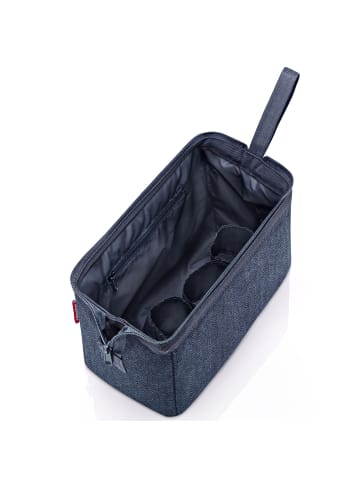 Reisenthel Travelcosmetic Kulturbeutel 26 cm in herringbone dark blue