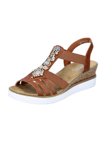 rieker Komfort Sandalen in Braun