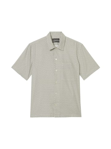 Marc O'Polo Kurzarm-Hemd regular in multi/ white cotton