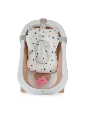 Moni Babybadewanne Palma faltbar in rosa