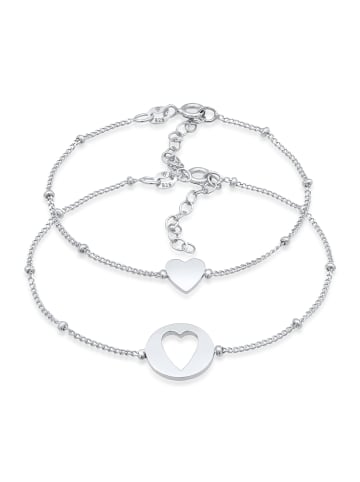 Elli Armband 925 Sterling Silber Herz in Silber