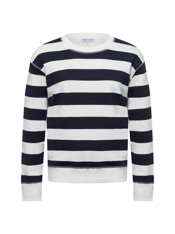 Marie Lund Sweatshirt in ecru marine