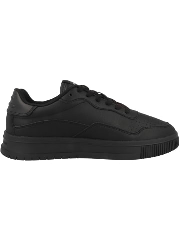 Tommy Hilfiger Sneaker low Supercup Leather Stripes in schwarz