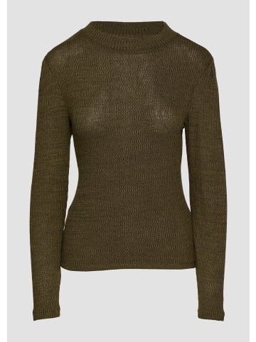 QS T-Shirt in 78W0_tannengrün