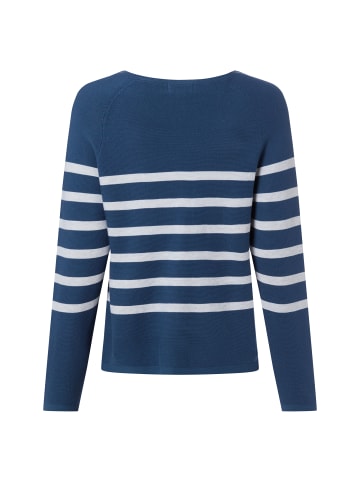 Franco Callegari Strickpullover in indigo ecru - 0001