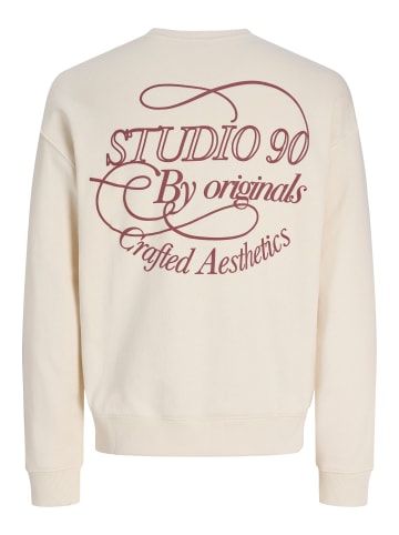 Jack & Jones Sweatshirt in Antique White