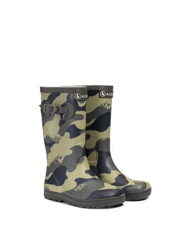 AIGLE Gummistiefel Woodypop in camouflage