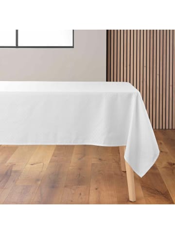 Douceur d’Intérieur Tischdecke mit Muster, ARTEA in Weiß, 140 x 240 cm