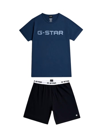 G-Star Pyjama Set kurz in mehrfarbig
