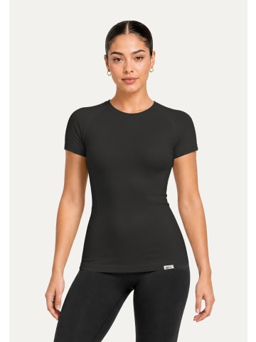 SMILODOX T-Shirt Lyana in Schwarz