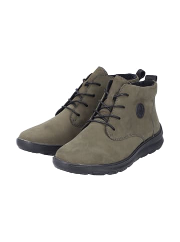 rieker Sneaker Montante aus Leder Cuba Grün