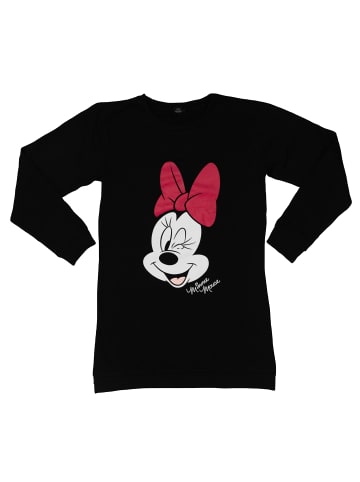 United Labels Disney Minnie Mouse Nachthemd - Langarm in schwarz