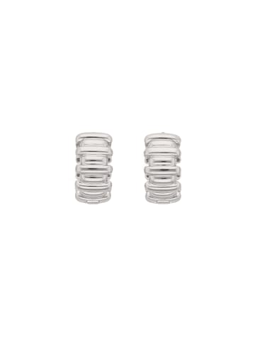 grassland Women Hoop Earrings in Silver