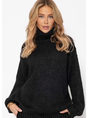 SASSYCLASSY Oversize Pullover in Schwarz