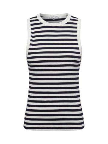 Marie Lund Top in marine ecru - 0001
