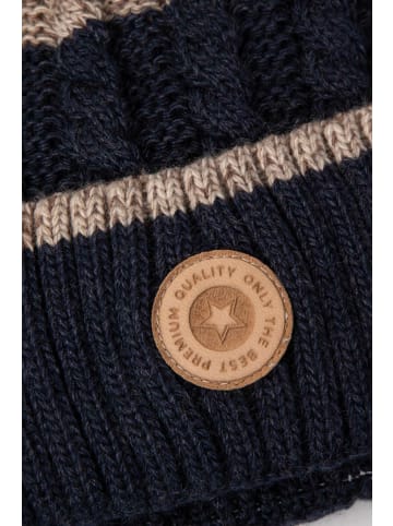 Coccodrillo Wintermütze mit Pompon in bunt