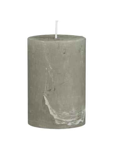 IB Laursen Rustikale Kerze Stumpenkerze Ø 6,8 cm in french grey