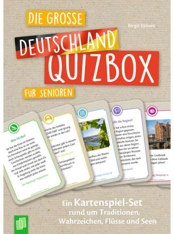 Verlag an der Ruhr Die große Deutschland-Quizbox für Senioren | Ein Kartenspiel-Set rund um...