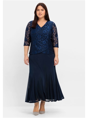 sheego Abendkleid in marine