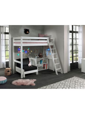 58 aufm Kessel HOCHBETT Karolina 209x190x165 aus Massivholz+MDF in Weiß