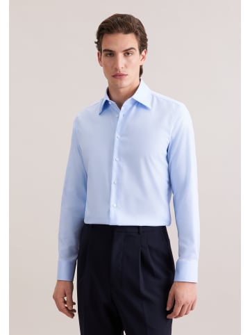 Seidensticker Business Hemd Slim in Mittelblau