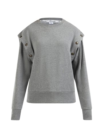 DreiMaster Vintage Sweatpullover in Grau Melange