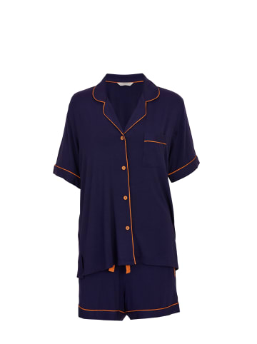 Cyberjammies Shorty Set Taylor in dunkelblau