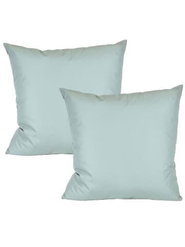 JACK 2er Set Outdoor Kissenhülle 50x50cm in Silber
