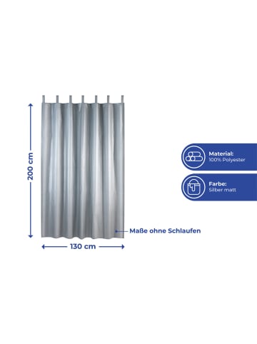 Maximex Thermo-Vorhang in Silber