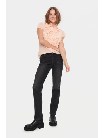 SAINT TROPEZ Top LiljaSZ Gerade Passform in Peach Whip