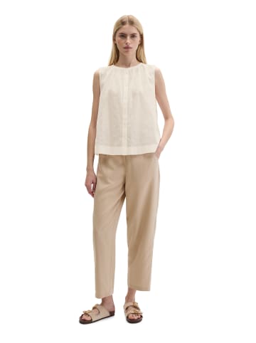 Marc O'Polo Ärmellose Bluse regular in White Cotton