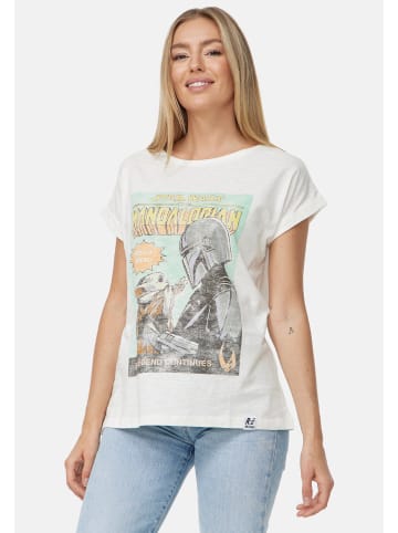 Re:Covered T-Shirt Star Wars The Mandalorian in Ecru