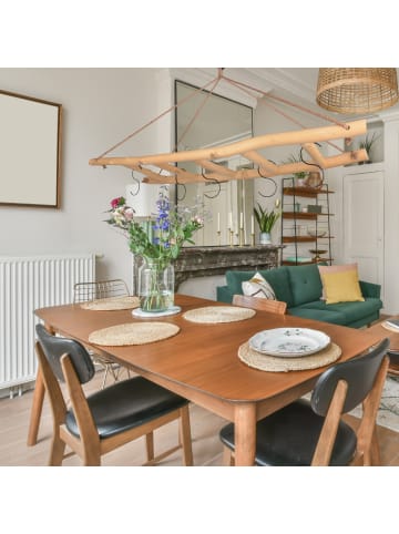 UNUS Dekoleiter Holzleiter hängend in Natur