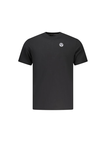 North Sails Schwarz Baumwolle Herren T-Shirt