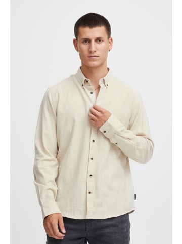 BLEND Weiches Freizeithemd Denim Knopf Shirt Einfarbig BH Bugley in Grau