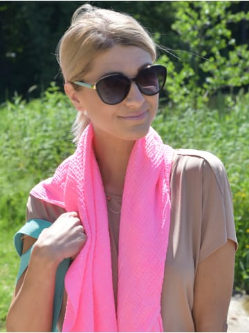 styleBREAKER Ovale Sonnenbrille in Schwarz-Hellblau / Grau Verlauf