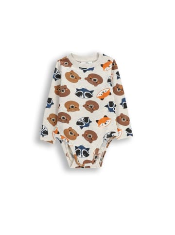 Coccodrillo Langarm-Body in grau