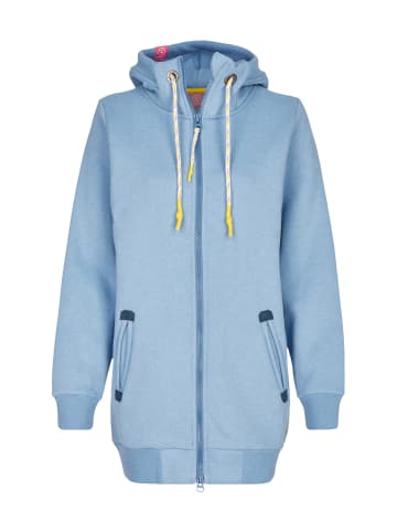 Salzhaut Sweatjacke FIDES in Ice Blue