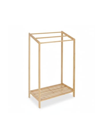 relaxdays Handtuchständer in Natur - (B)52,5 x (H)86 x (T)32 cm