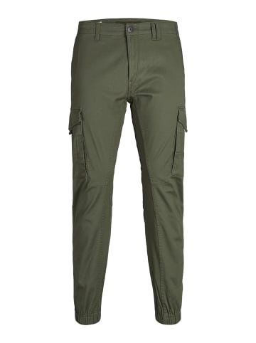 JACK & JONES Junior Cargo-Hose in Olive Night