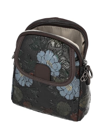 gaya Women Satchel in Black Multicolor