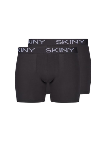 Skiny Boxershort 2er Pack in Schwarz