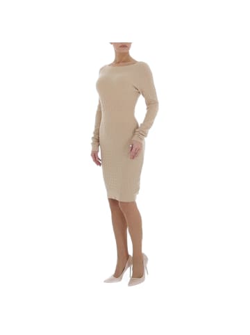 Ital-Design Kleid in Beige