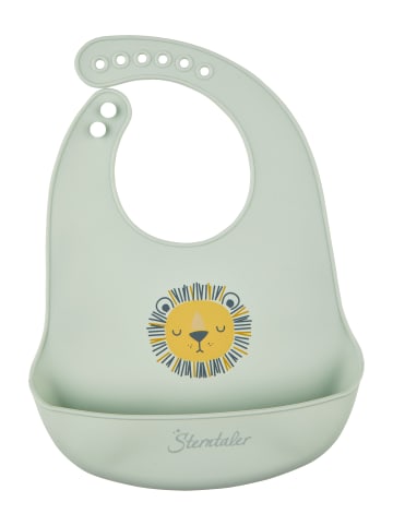 Sterntaler Silikon Lätzchen LÖWE Leo in mittelgrün