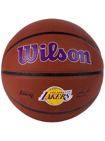 Wilson Wilson Team Alliance Los Angeles Lakers Ball in Braun