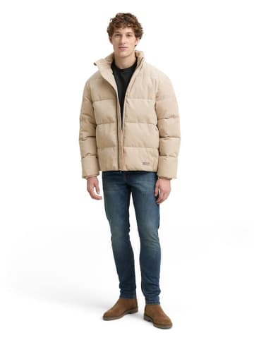 TOM TAILOR Denim Jacke in cashew beige