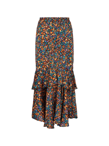 IZIA Skirt in green multicolor